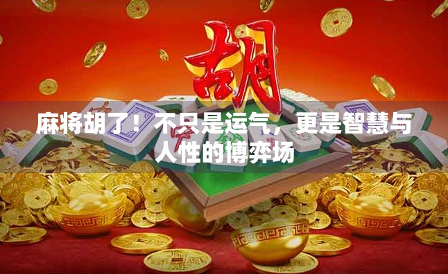 麻将胡了！不只是运气，更是智慧与人性的博弈场
