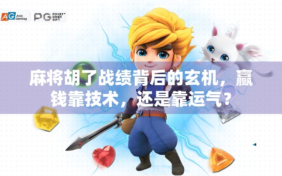 麻将胡了战绩背后的玄机，赢钱靠技术，还是靠运气？