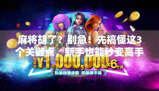 麻将胡了？别急！先搞懂这3个关键点，新手也能秒变高手！