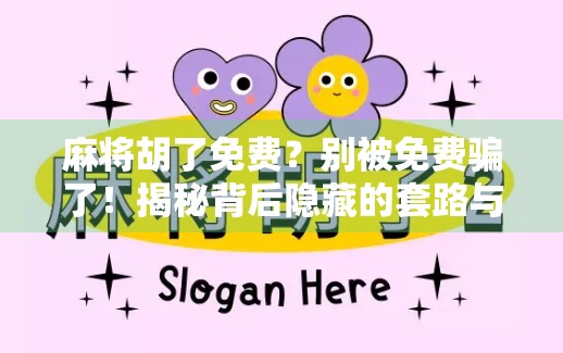 麻将胡了免费？别被免费骗了！揭秘背后隐藏的套路与陷阱