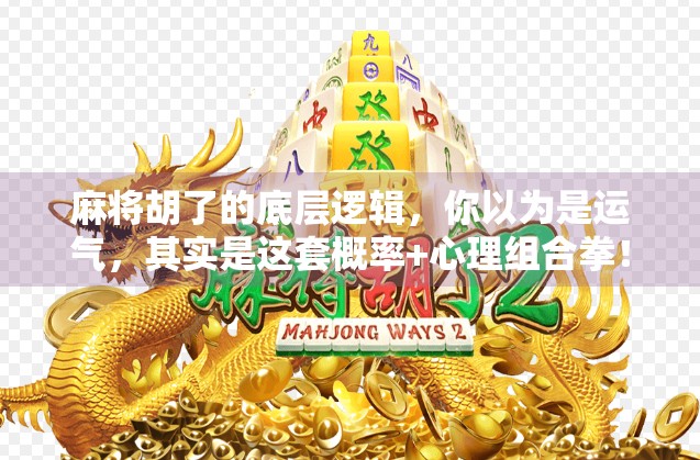 麻将胡了的底层逻辑，你以为是运气，其实是这套概率+心理组合拳！