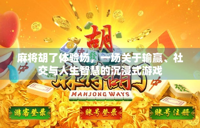 麻将胡了体验场，一场关于输赢、社交与人生智慧的沉浸式游戏