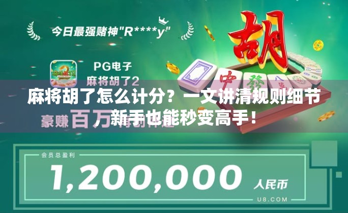 麻将胡了怎么计分？一文讲清规则细节，新手也能秒变高手！