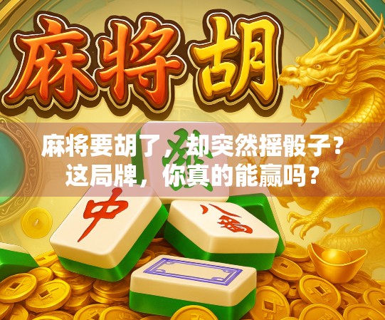 麻将要胡了，却突然摇骰子？这局牌，你真的能赢吗？