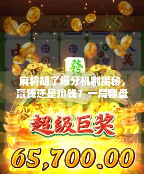 麻将胡了爆分机制揭秘，赢钱还是输钱？一局翻盘背后的数学逻辑！