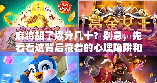 麻将胡了爆分几十?别急,先看看这背后藏着的心理陷阱和赚钱玄机