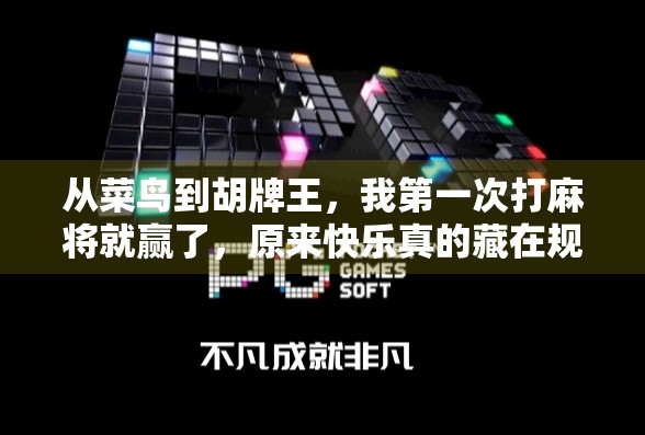 从菜鸟到胡牌王，我第一次打麻将就赢了，原来快乐真的藏在规则里！