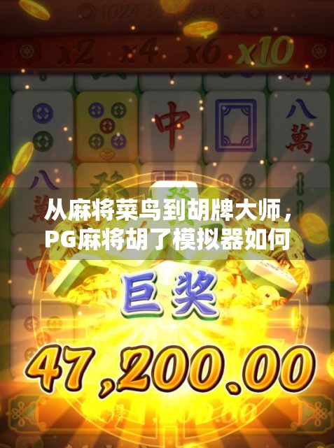 从麻将菜鸟到胡牌大师，PG麻将胡了模拟器如何改变我的休闲方式？