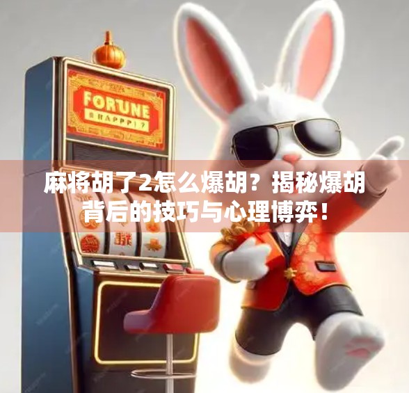 麻将胡了2怎么爆胡？揭秘爆胡背后的技巧与心理博弈！