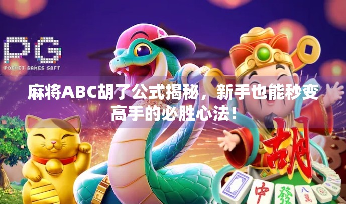 麻将ABC胡了公式揭秘，新手也能秒变高手的必胜心法！
