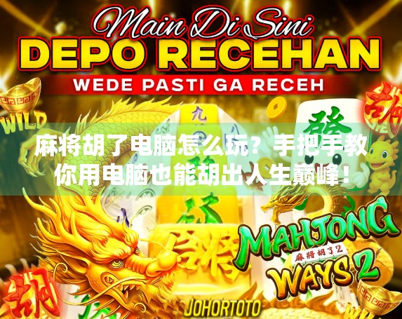 麻将胡了电脑怎么玩？手把手教你用电脑也能胡出人生巅峰！