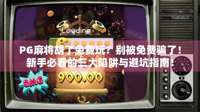 PG麻将胡了免费玩？别被免费骗了！新手必看的三大陷阱与避坑指南！