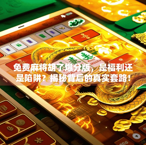 免费麻将胡了爆分版，是福利还是陷阱？揭秘背后的真实套路！