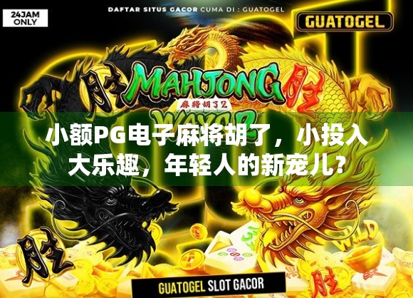 小额PG电子麻将胡了，小投入大乐趣，年轻人的新宠儿？
