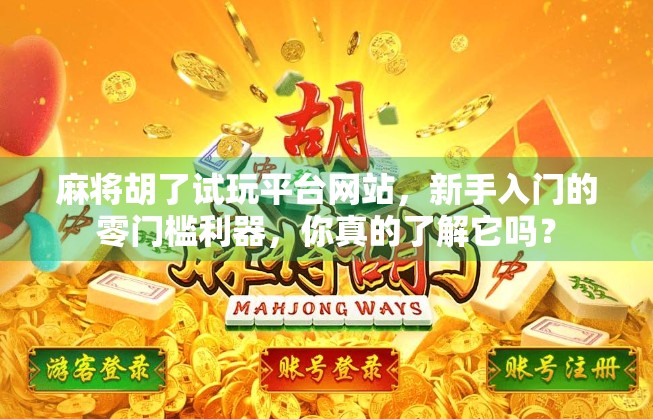 麻将胡了试玩平台网站,新手入门的零门槛利器,你真的了解它吗?