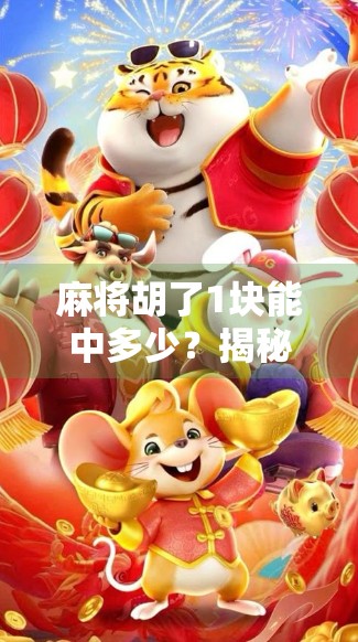 麻将胡了1块能中多少？揭秘一元麻将背后的暴利真相！
