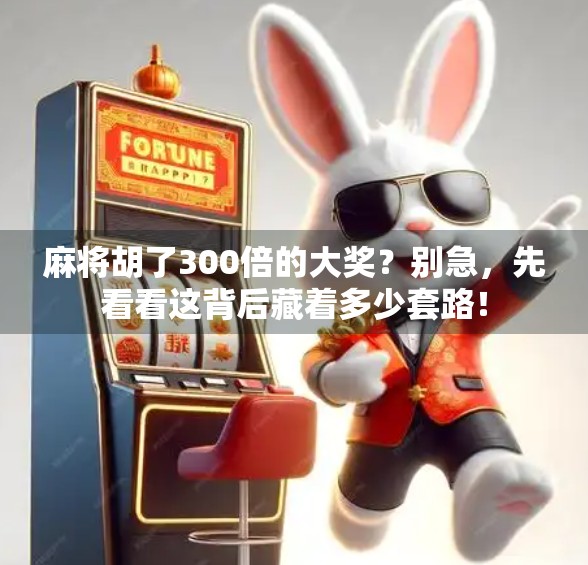 麻将胡了300倍的大奖？别急，先看看这背后藏着多少套路！