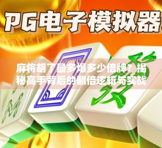 麻将胡了最多爆多少倍牌?揭秘高手背后的翻倍逻辑与实战技巧!