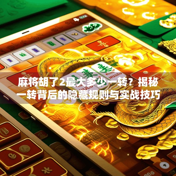 麻将胡了2最大多少一转？揭秘一转背后的隐藏规则与实战技巧！