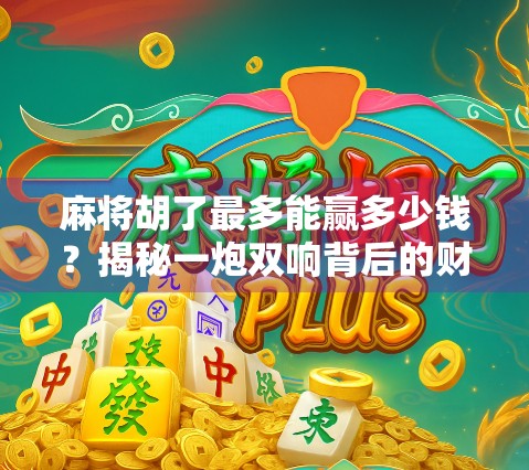 麻将胡了最多能赢多少钱？揭秘一炮双响背后的财富密码！
