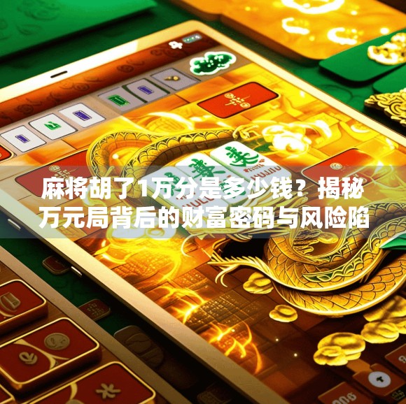 麻将胡了1万分是多少钱？揭秘万元局背后的财富密码与风险陷阱！