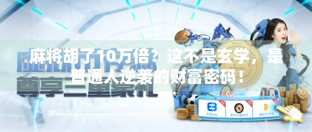 麻将胡了10万倍？这不是玄学，是普通人逆袭的财富密码！