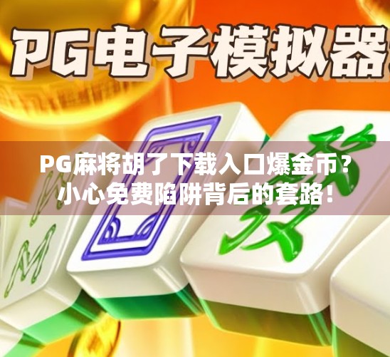 PG麻将胡了下载入口爆金币?小心免费陷阱背后的套路!