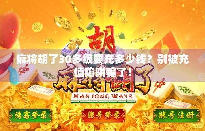 麻将胡了30多级要充多少钱?别被充值陷阱骗了! 麻将胡了30多级要充多少钱?别被充值陷阱骗了!
